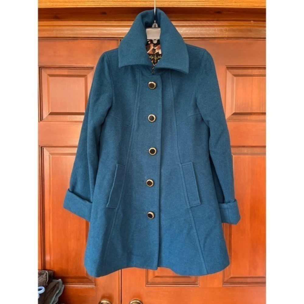Y2K 90s Baby Phat Wool blend trench coat Small